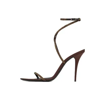 SAINT LAURENT Ava Open Toe Sandals Women's