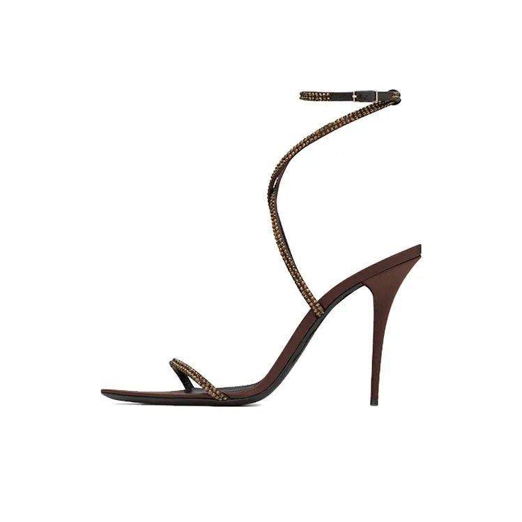 SAINT LAURENT Ava Open Toe Sandals Women's-0