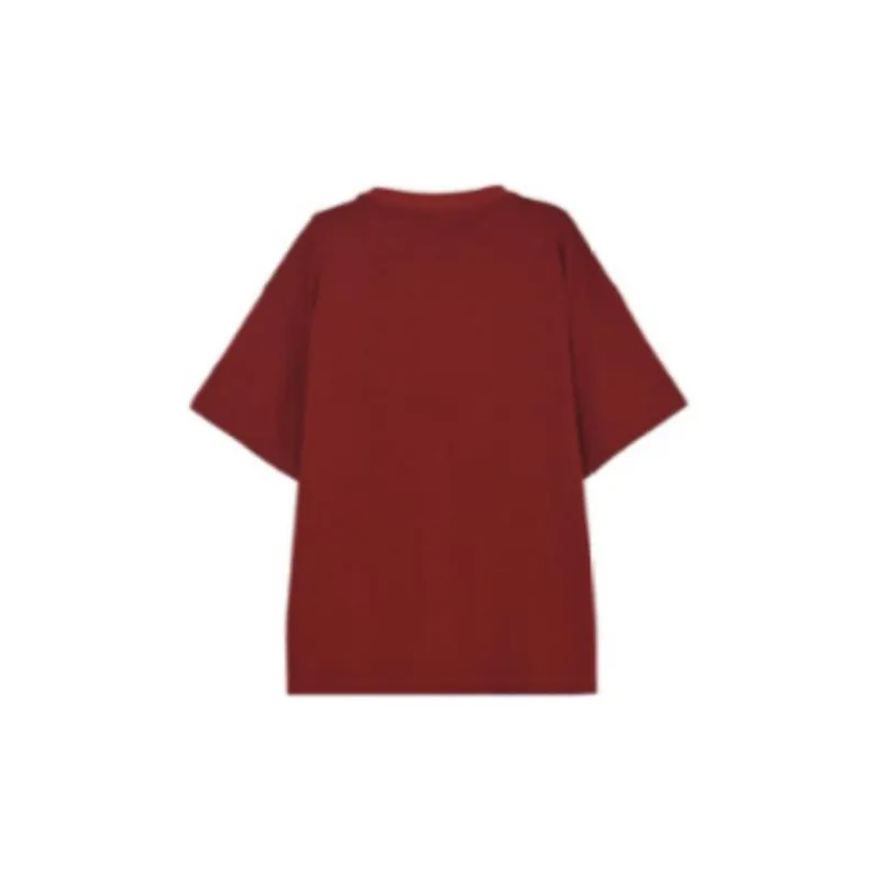 SNBL Drop Shoulder Sleeve T Shirt Women's Red-1