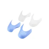 Blue+White Shoe Shields, 2 Pairs Pack