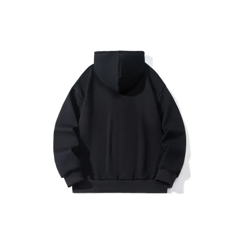 RAINCOME Hooded Loose Fit Cardigan Sweatshirt Spring And Autumn Unisex-1