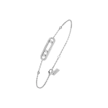MESSIKA White Gold, Diamond Bracelets Women's Silver