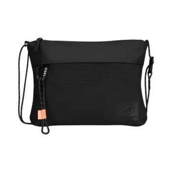 MAMMUT Fabric Crossbody Shoulder Bag Unisex Black/Khaki