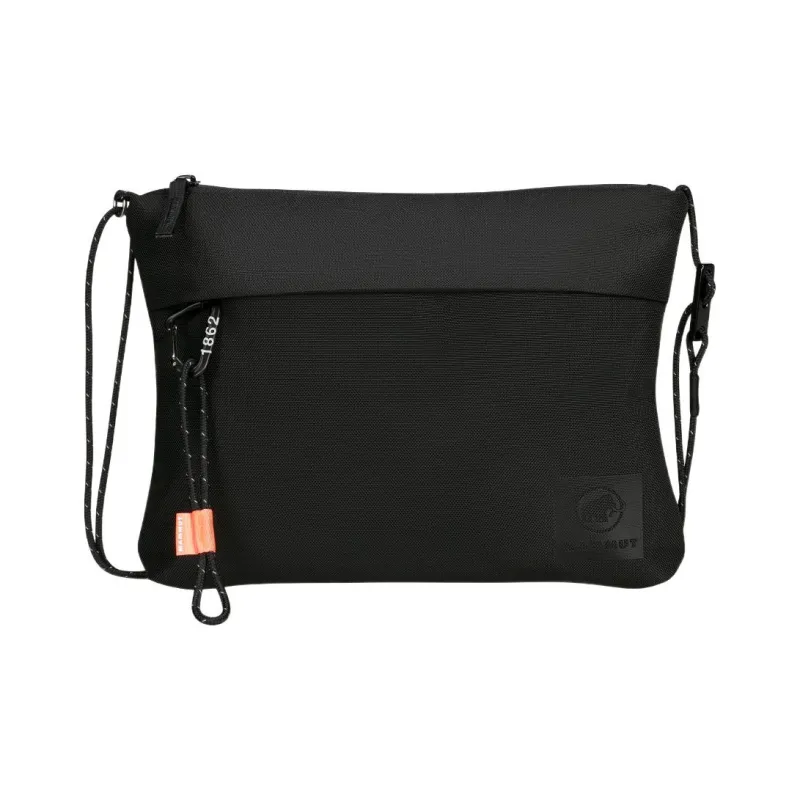 MAMMUT Fabric Crossbody Shoulder Bag Unisex Black/Khaki-0