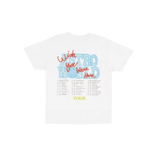 Travis Scott T-Shirts Unisex White