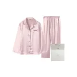 Rose Smoke Pink[Gift Box Set][100% mulberry silk]