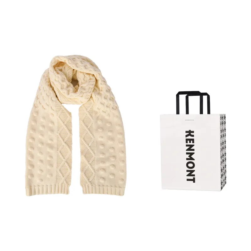 KENMONT Knit Scarves Unisex-2