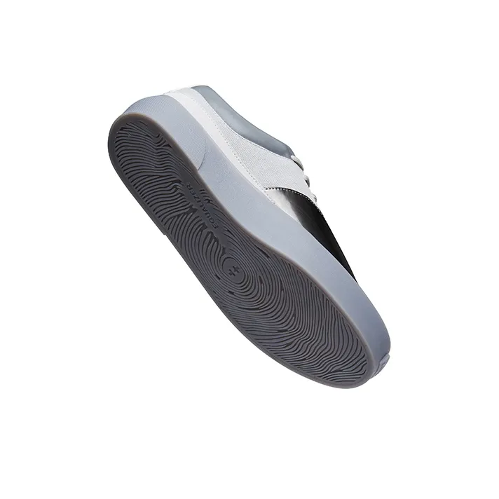 EQLZ EQUALIZER Fault 22 Lo Anti Slip Wear Resistant Low Top Skateboard Shoes Unisex Silver Sand-1