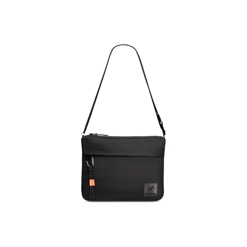 MAMMUT Fabric Crossbody Shoulder Bag Unisex Black/Khaki-1