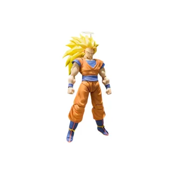 BANDAI S.H.Figuarts Dragon Ball Z Super Saiyan 3 Son Goku Figure Orange