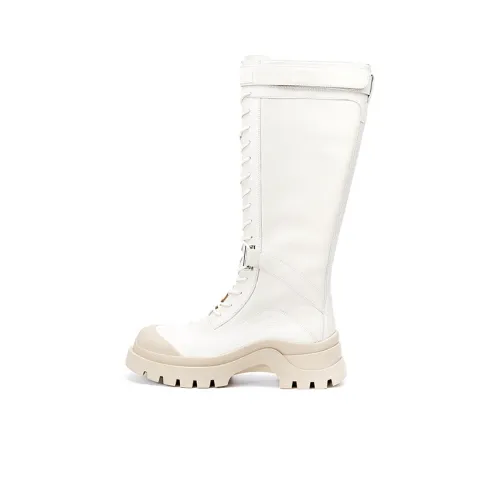 R'AZZURRO Knee-high Boots Women's Cloud White