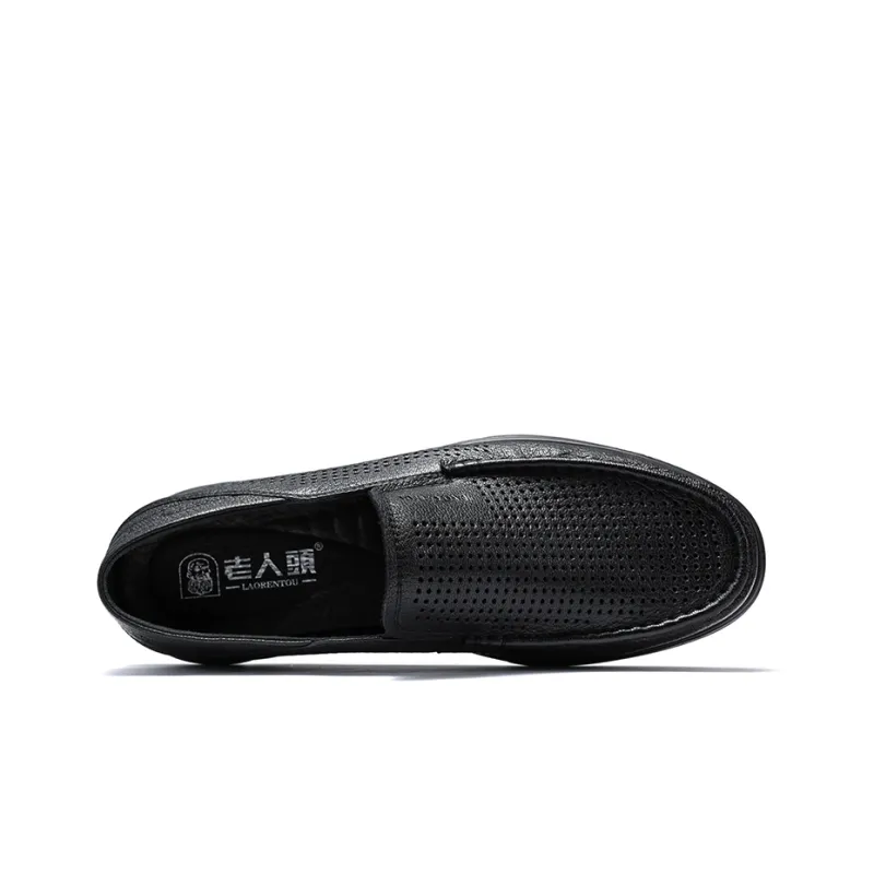 LAORENTOU Casual Shoes 2.2cm Men's Black-4
