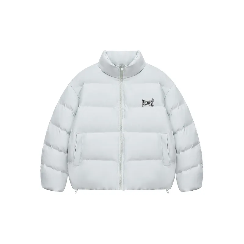 Teach Peace Puffer Jacket Unisex-8