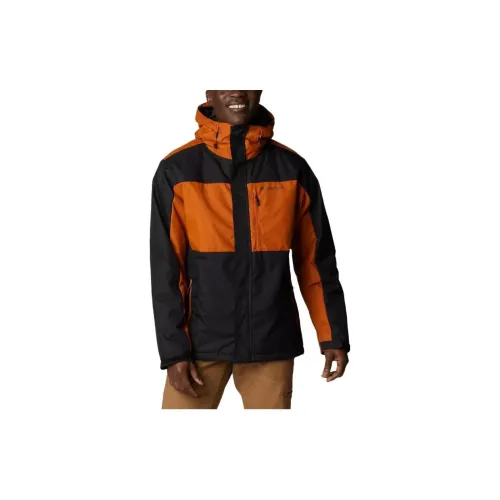 Columbia Jackets Men Black/Orange