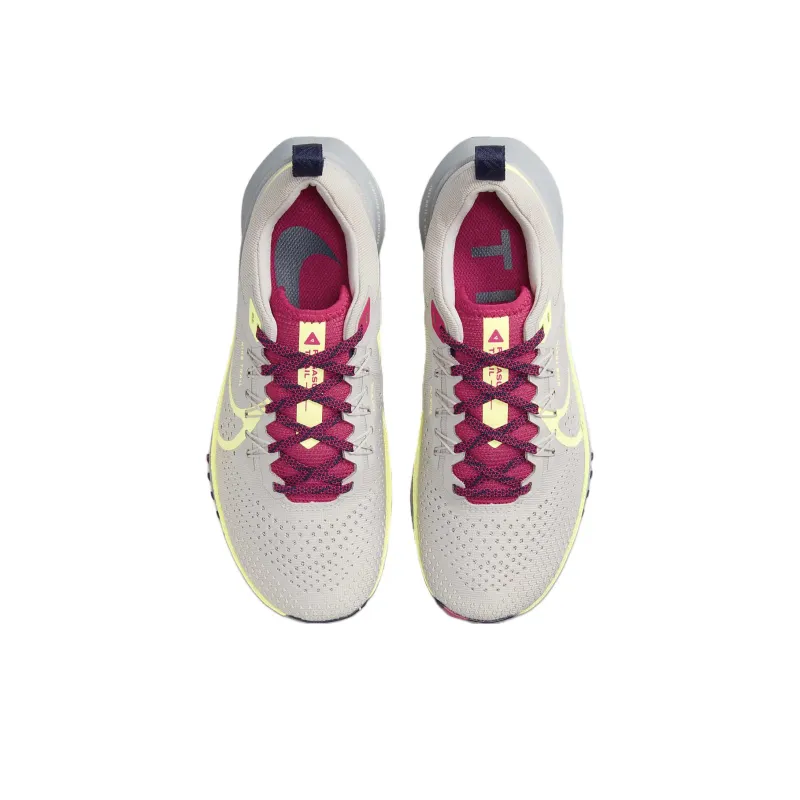 Nike React Pegasus Trail 4 Platinum Violet Purple Ink Fierce Pink Luminous Green Women's-3