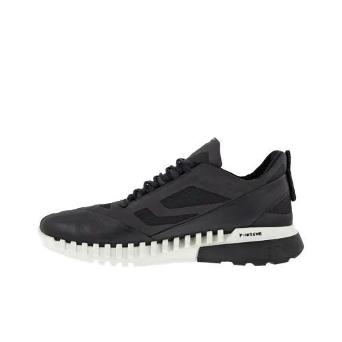 Ecco Zipfle Low-Top Sports Casual Shoes Men's Black