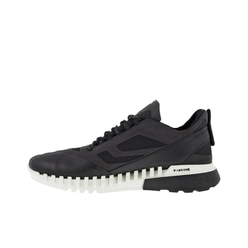 Ecco Zipfle Low Top Sports Casual Shoes Men's Black-0