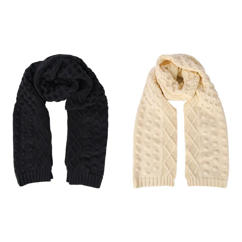 KENMONT Knit Scarves Unisex-7