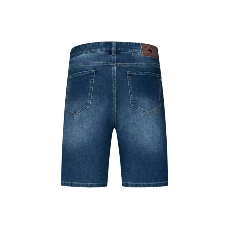 SEPTWOLVES Denim Shorts Men's Medium Blue-1