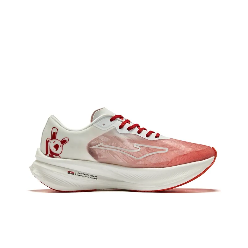 NATULIANMINGLIHE x Erke Zhijing 1.0 Cushioning Wear Resistant Low Top Running Shoes Men's China Star Color Scheme-2