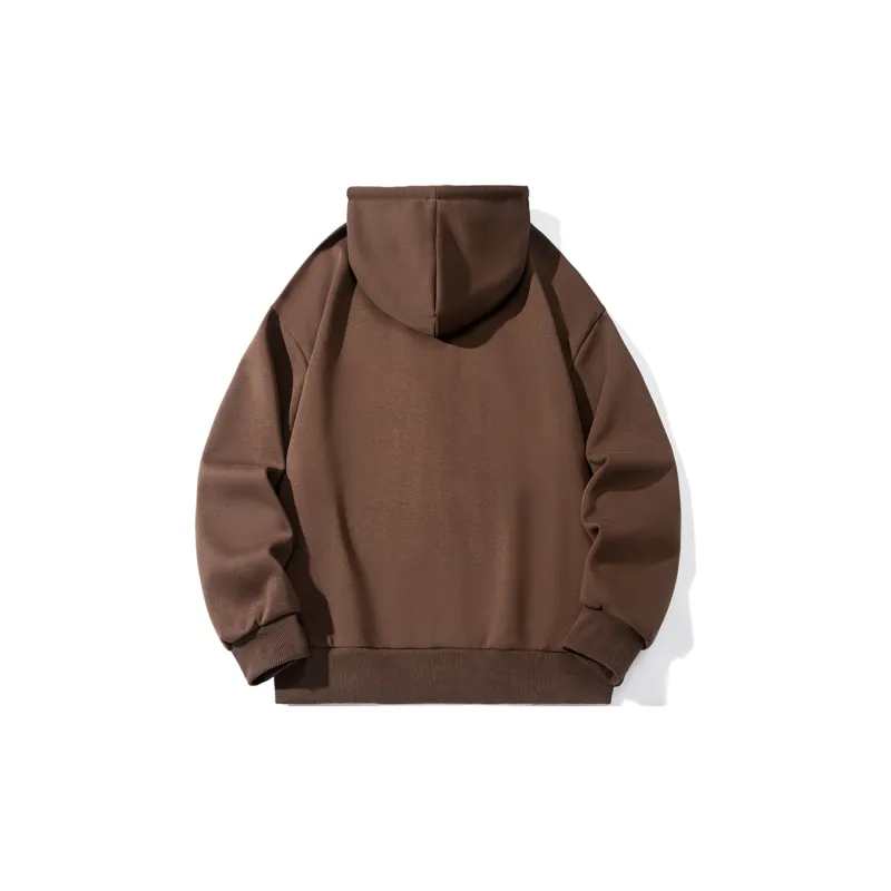 RAINCOME Hooded Loose Fit Cardigan Sweatshirt Spring And Autumn Unisex-10