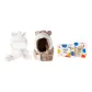2 Pack (White+Khaki)+Polka Dot Box