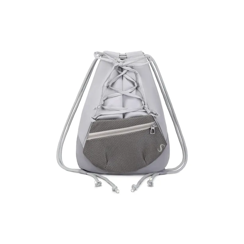 UNITE STAR Polyester Backpack Medium Size Women's Black/Gray-0