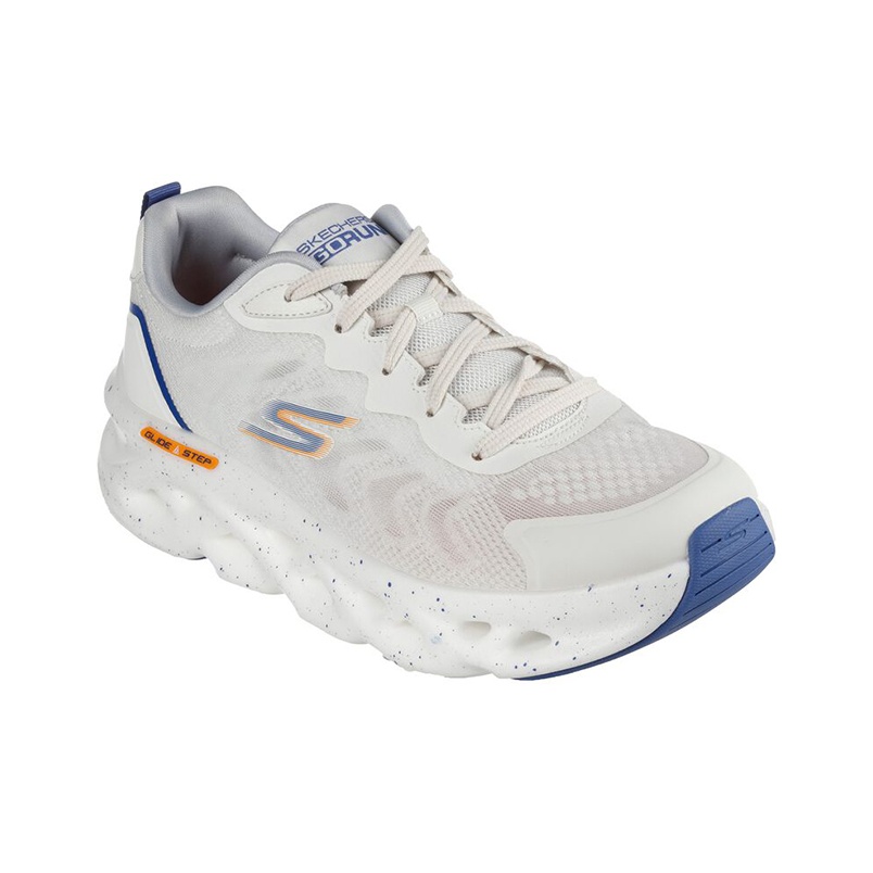 ◆SKECHERS◆ Male Goran Now SP0MRCFY212 Skechers Go Run Swirl Tech 'White' US M 9.5 - POIZON