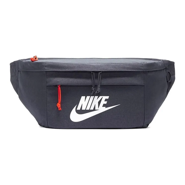 Nike Polyester Crossbody Bag, Fanny Pack Regular Unisex Black Blue-0