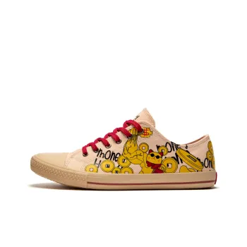 MONEY HOME Lightweight Breathable Slip-Resistant Low-Top Canvas Shoes Unisex