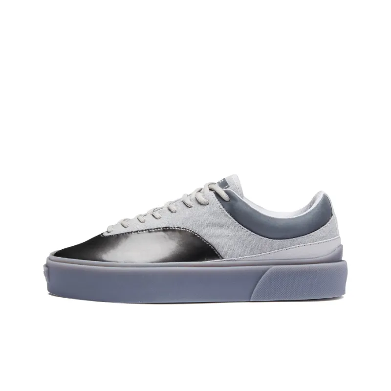 EQLZ EQUALIZER Fault 22 Lo Anti Slip Wear Resistant Low Top Skateboard Shoes Unisex Silver Sand-0