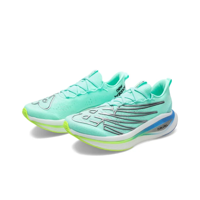 New Balance FuelCell Sc Elite V3 Bright Mint Pixel Green-2