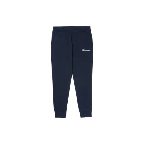 Champion Knitted Sweatpants Unisex Navy Blue