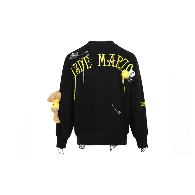 Smiley X 13 DEMARZO SMILEY Sweaters Unisex-5