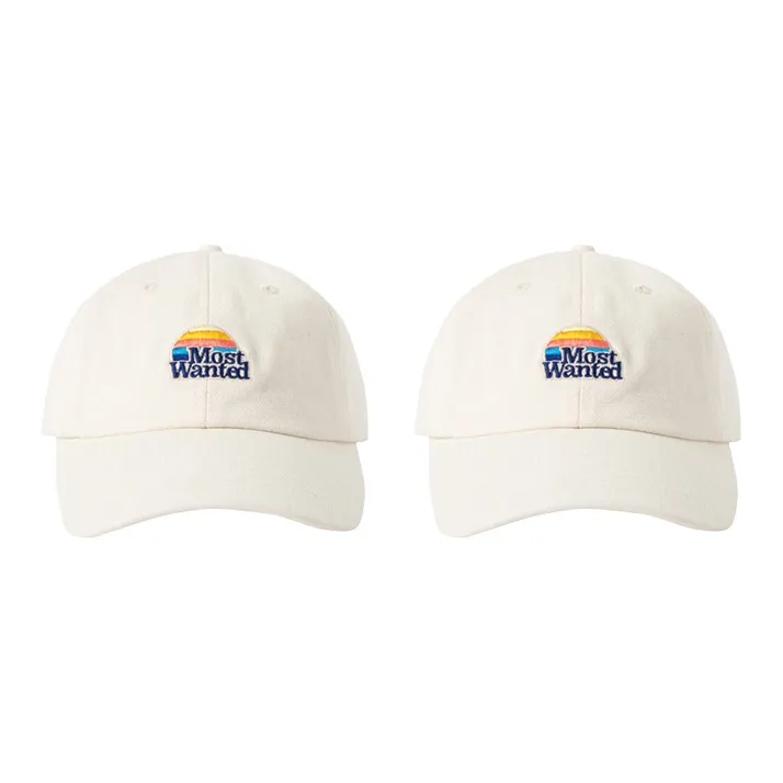 MostwantedLab Baseball Caps Unisex Ecru-9