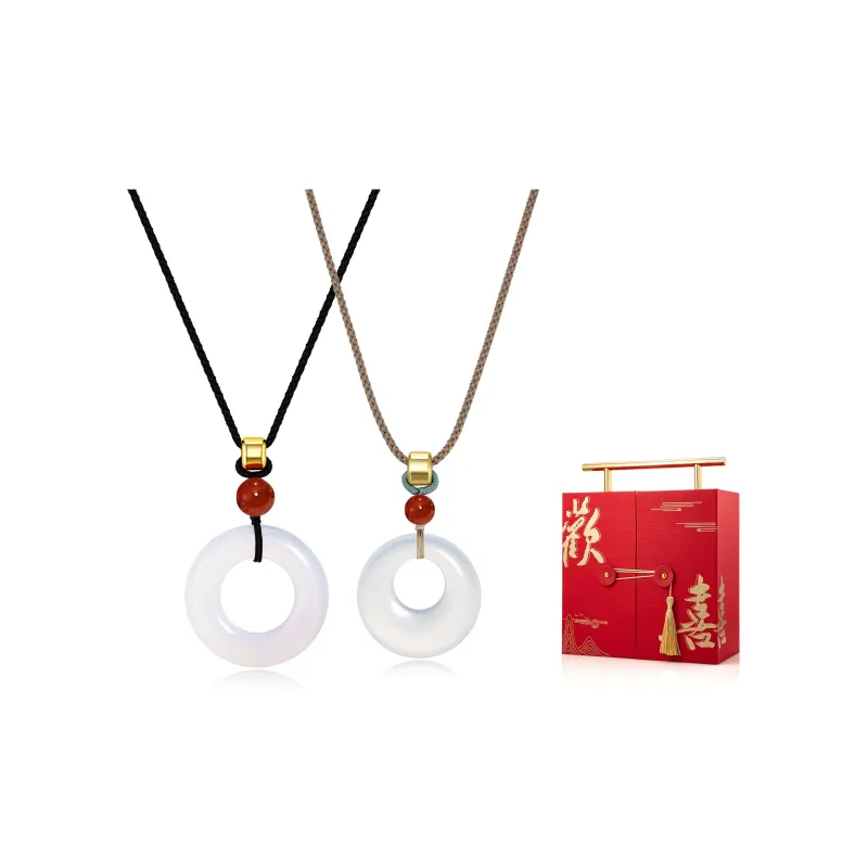 Jodie＆Kevin Jade Necklaces Unisex-3