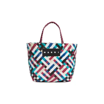 MARNI Polypropylene Basket Bag Tote Bag Shopping Bag Handbag Mini Women's Multicolor