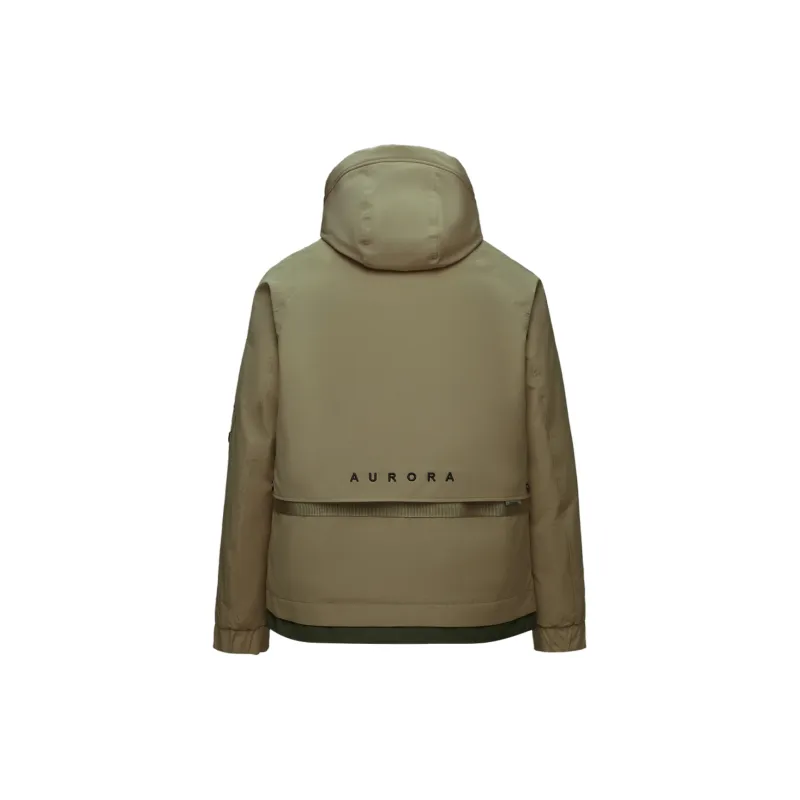 HLA Down Jackets Men Khaki 37-1