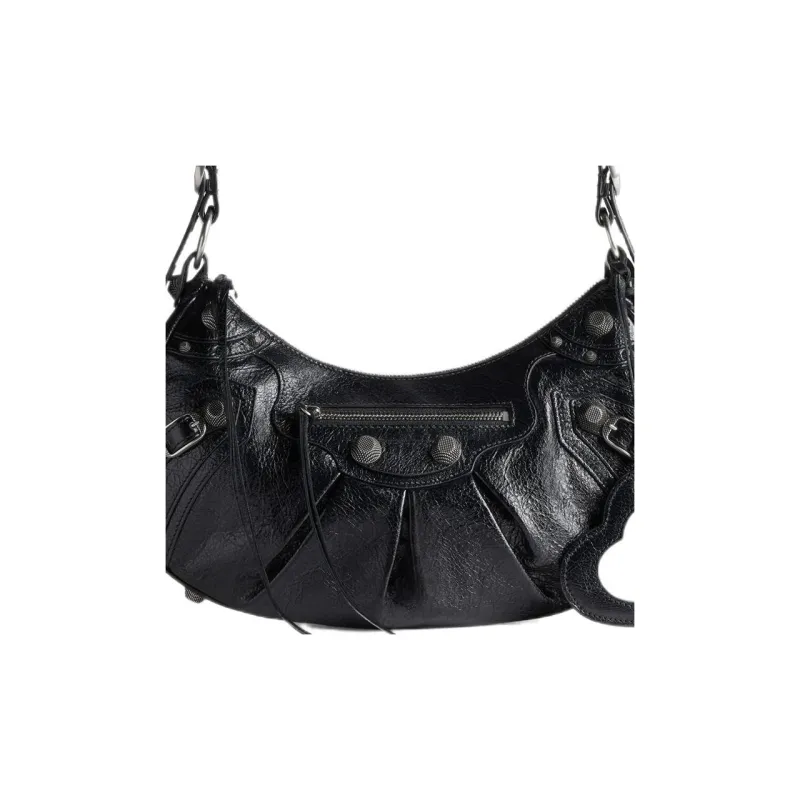 Balenciaga Le Cagole Shoulder Bag Small Black-4