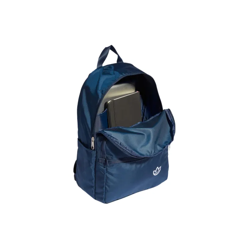Adidas Originals Recycled Nylon Plain Weave Backpack Regular Unisex Indigo-3