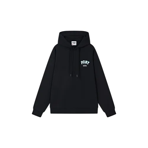 Pony Sweatshirts Unisex Black