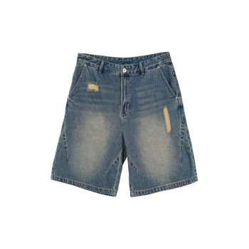 BASIC MATCH Denim Shorts Unisex