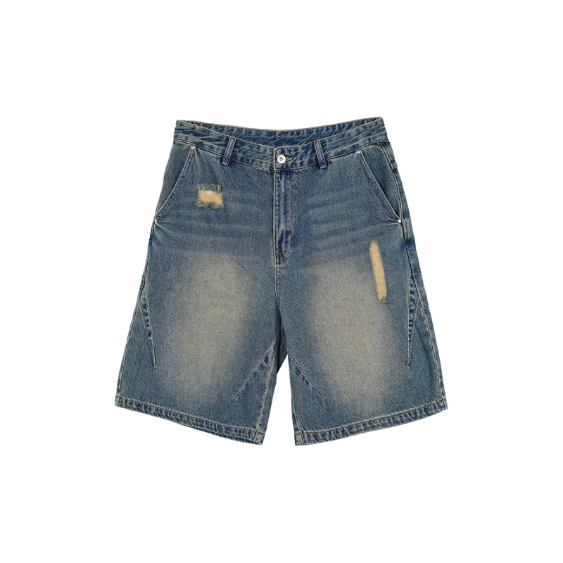 BASIC MATCH Denim Shorts Unisex-0