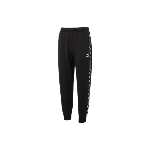 PUMA Knitted Sweatpants Unisex Black