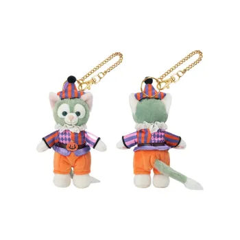 Disney Gelatoni 2023 Halloween Duffy And Friends Collection Dolls Plush Pendant 14cm Height