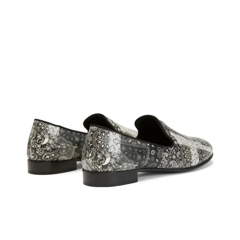 Giuseppe Zanotti Gipsy Lewis Bandana print Loafers-3