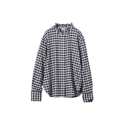 UNIQLO X CDC Co-brand Shirts Women's Dark Blue