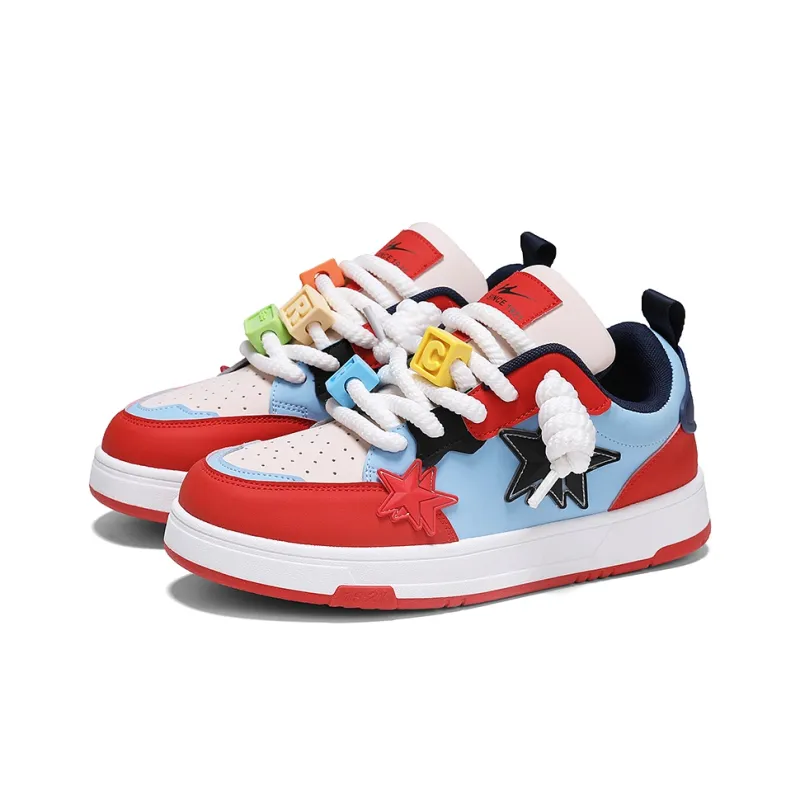 DOUBLE STAR 88 Slip Resistant Cushioning, Abrasion Resistant, Height Increasing Low Top Skateboard Shoes Unisex-10