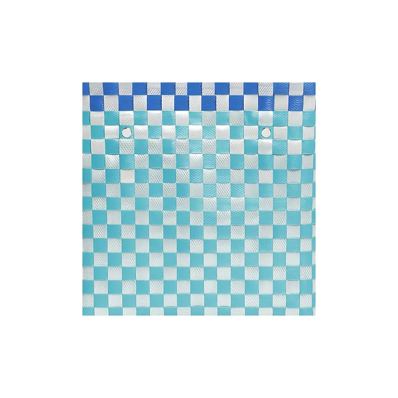MARNI Basket Series Polypropylene With Cow Leather Tote Bag Shopping Bag Handbag Women's Light Blue-3