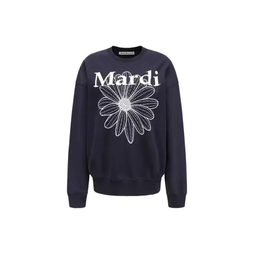 MARDI MERCREDI Sweatshirts Unisex Honeysuckle White